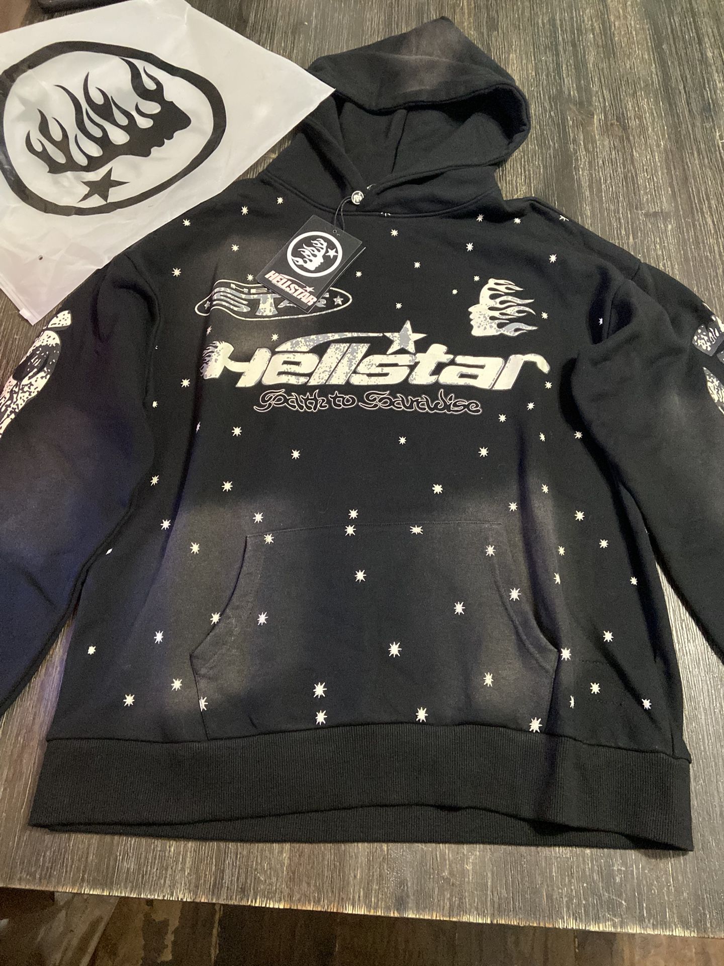 Hellstar black hoodie