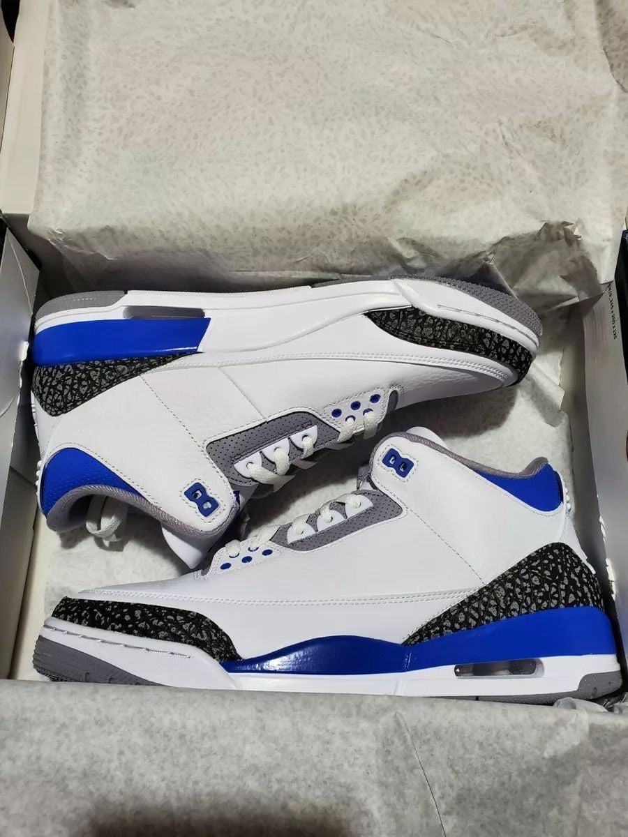 Jordan 3 racer blue