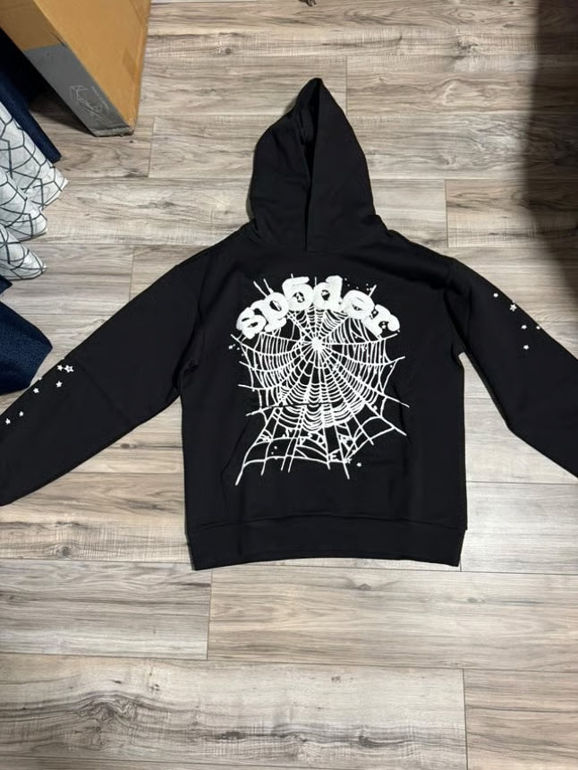 Sp5der black hoodie